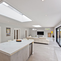 Entire family home extended and renovated with internal alterations.