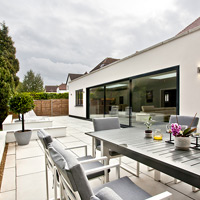 Entire family home extended and renovated with internal alterations.