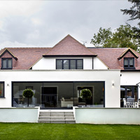 Entire family home extended and renovated with internal alterations.